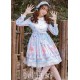 Strawberry Witch Blueberry Dolly Collar Long Sleeve One Piece